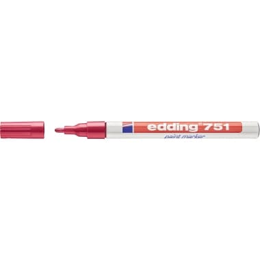 edding Lackmarker 751 1-2mm Rundspitze permanent rt