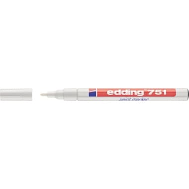 edding Lackmarker 751 1-2mm Rundspitze permanent ws