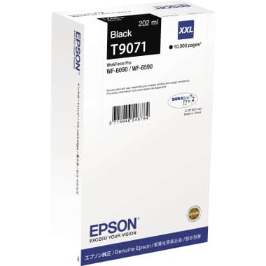 Epson Tintenpatrone T9071 202ml schwarz