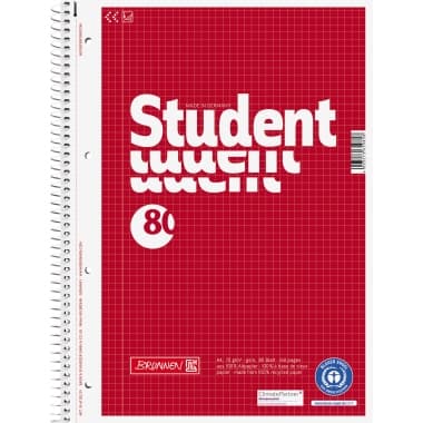 Brunnen Collegeblock DIN A4 80Blatt kar.