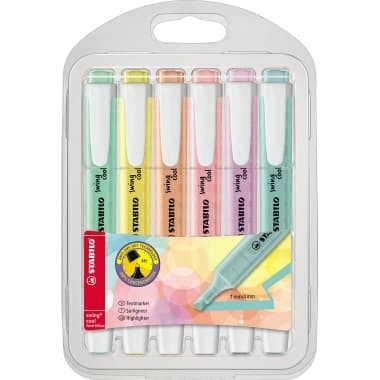 Stabilo Textmarker swing cool 6 St./Pack.