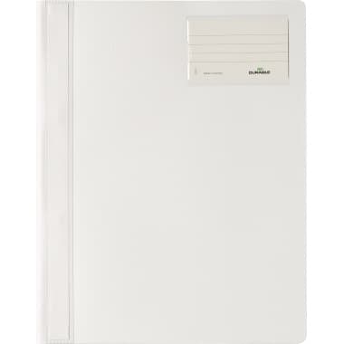 Durable Schnellhefter DIN A4 Polyethylen weiß