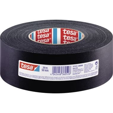 tesa Gewebeband 50mmx50m schwarz