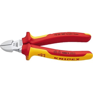 Knipex Seitenschneider DIN ISO5749 VDE 160mm verchromt