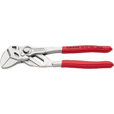 Knipex Zangenschlüssel DIN ISO5743 180mm Spannweite 35mm