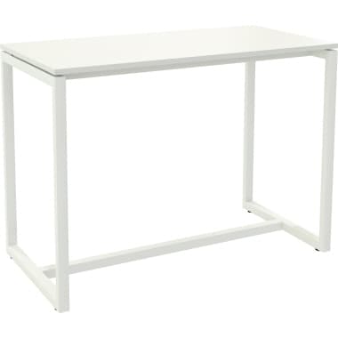 easyDesk Stehtisch 110x114x75cm ws