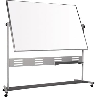 Bi-office Whiteboard mobil drehbar emailliert 120x90cm