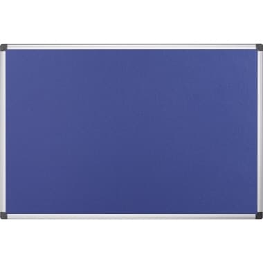 Bi-office Pinnwand Maya 120x90cm bl Aluminiumrahmen