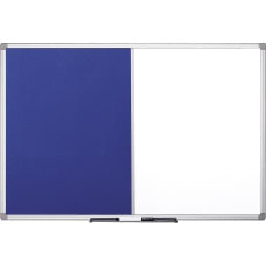 Bi-office Kombitafel Maya Filz/magnetisch 120x90cm bl