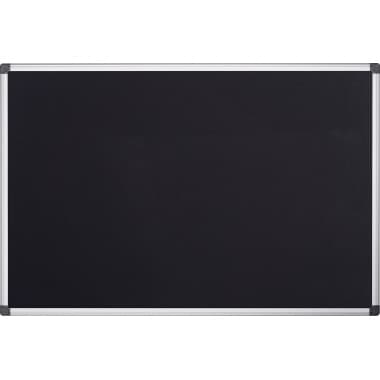 Bi-office Pinnwand Maya 120x120cm Alu rahmen sw