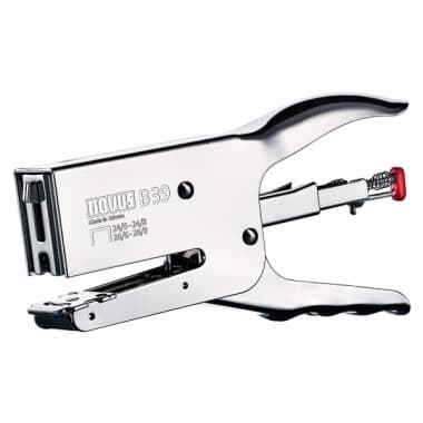 Novus Heftzange B39 chrom