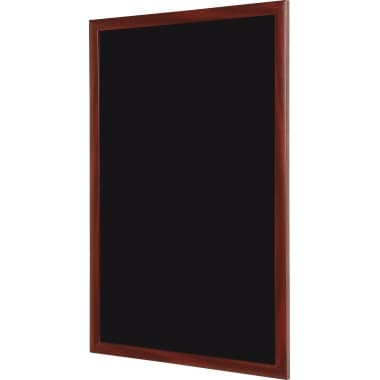 Bi-office Kreidetafel 120x90cm Holzrahmen kirsch