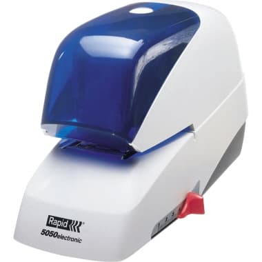 Rapid Elektroheftgerät 5050e Kunststoff weiß/blau