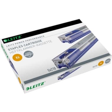 Leitz Heftklammer-Kassette K6 verzinkt 5x210 St.