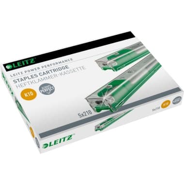 Leitz Heftklammer-Kassette K10 verzinkt 5x210 St.