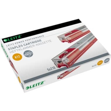Leitz Heftklammer-Kassette K12 verzinkt 5x210 St.