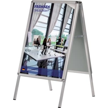 Franken Kundenstopper 64x115x79cm A1 Alu si