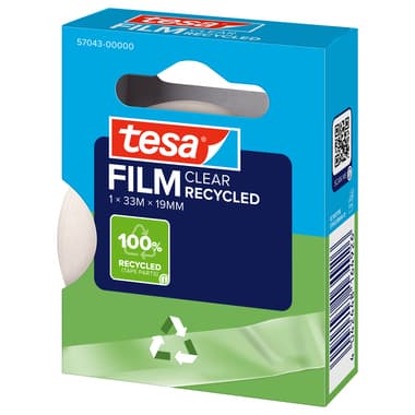 tesa Klebefilm tesafilm Eco&Clear 19mmx33m