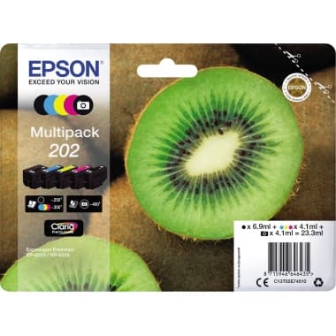 Epson Tintenpatrone 202 c/m/y/sw/fsw 5St