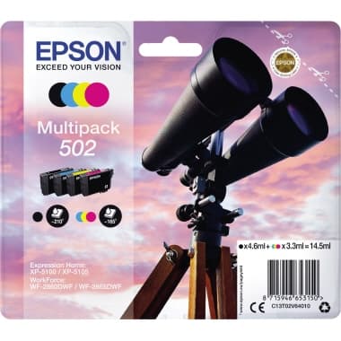 Epson Tintenpatrone 502 sw/c/m/y 4St