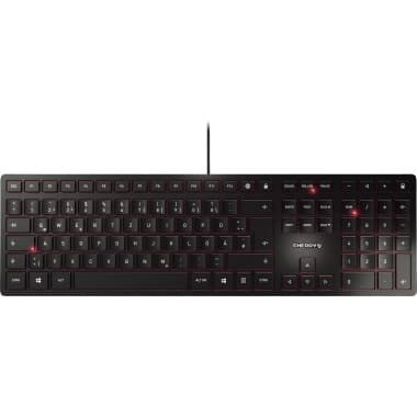Cherry Tastatur KC 6000 SLIM schwarz