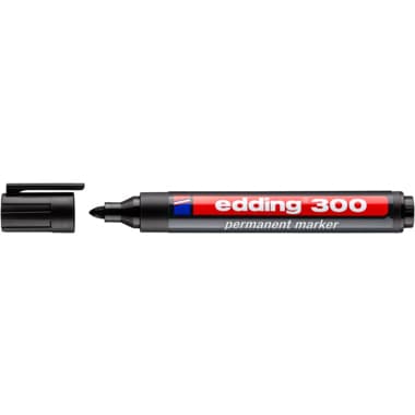 edding Permanentmarker 300 1,5-3mm Rundspitze sw