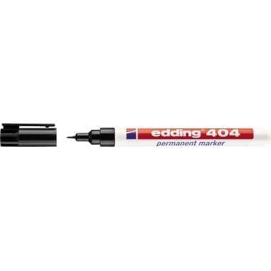 edding Permanentmarker 404 0,75mm Rundspitze sw
