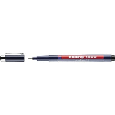 edding Feinschreiber 1800 profipen 0,5mm sw