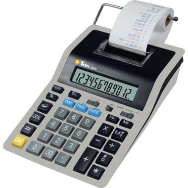 Twen Tischrechner 120 PD druckend 12stellig sw