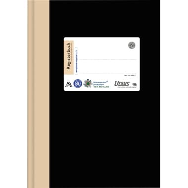 Ursus Staufen Registerbuch A5 96Blatt 80g lin.