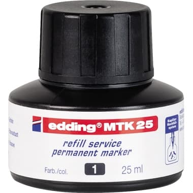 edding Nachfülltusche MTK 25 25ml schwarz