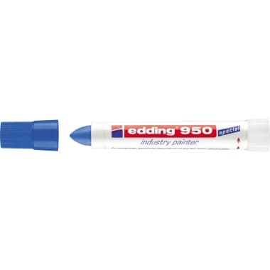 edding Industriemarker 950 10mm Pastenspitze bl
