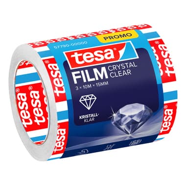 tesa Klebefilm 15mmx10m kristallklar 3 Rl.