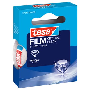 tesa Klebefilm tesafilm kristall- klar 15mmx33m