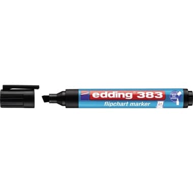 edding Flipchartmarker 383 1- 5mm Keilspitze sw