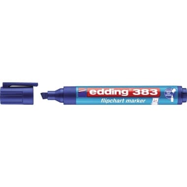edding Flipchartmarker 383 1- 5mm Keilspitze bl