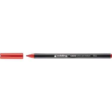 edding Faserschreiber 1300 colourpen 2mm rot