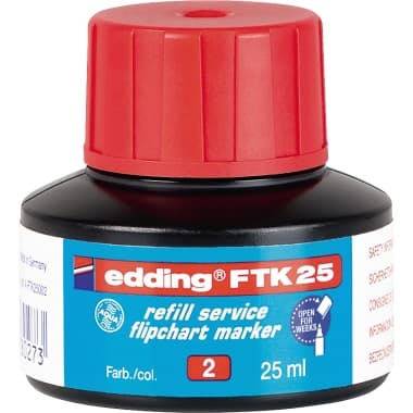 edding Nachfülltusche 25ml rt