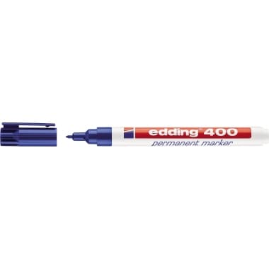 edding Permanentmarker 400 1mm nachfüllbar Rundspitze bl