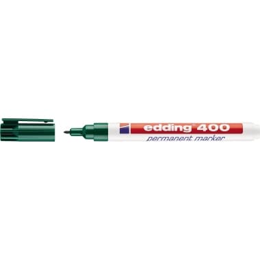 edding Permanentmarker 400 1mm nachfüllbar Rundspitze gn