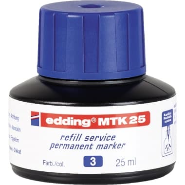 edding Nachfülltusche MTK 25 25ml blau