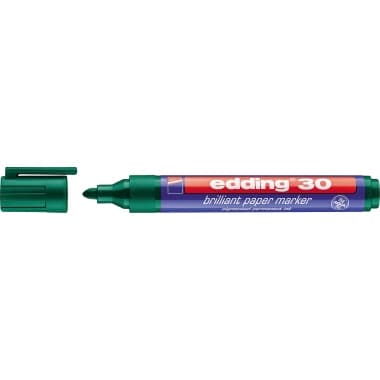 edding Pigmentmarker 30 1,5- 3mm Rundspitze gn