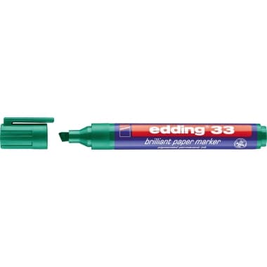 edding Pigmentmarker 33 1-5mm Keilspitze gn