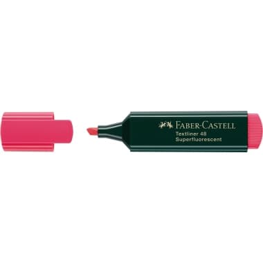 Faber-Castell Textmarker TEXTLINER 48 1-5mm rot