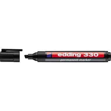 edding Permanentmarker 330 1- 5mm Keilspitze sw
