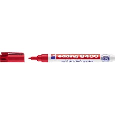 edding CD/DVD-Marker 8400 0,5-1mm Rundspitze rt