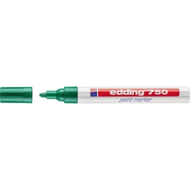 edding Lackmarker 750 2-4mm Rundspitze permanent gn