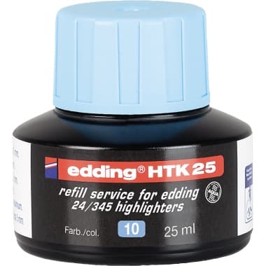 edding Nachfülltusche HTK25 25ml hellblau