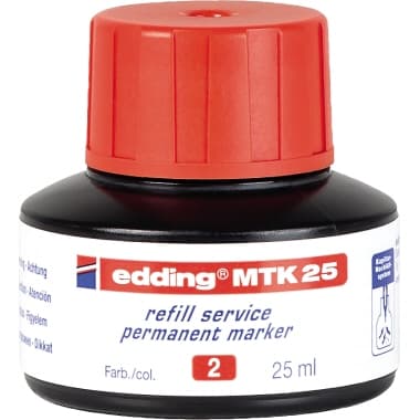 edding Nachfülltusche MTK 25 25ml rot