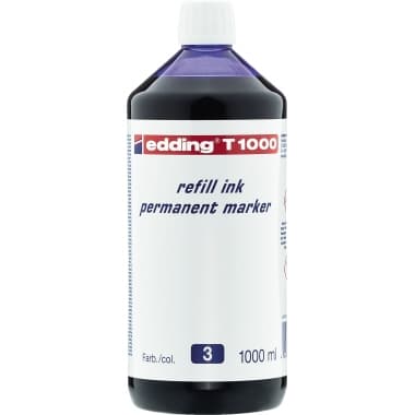 edding Nachfülltusche T1000 1.000ml blau